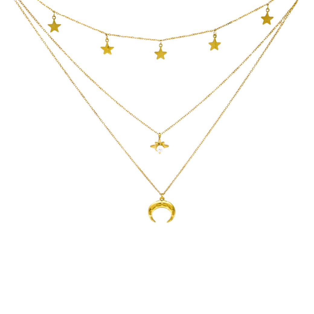 Necklace "Luna Moon"