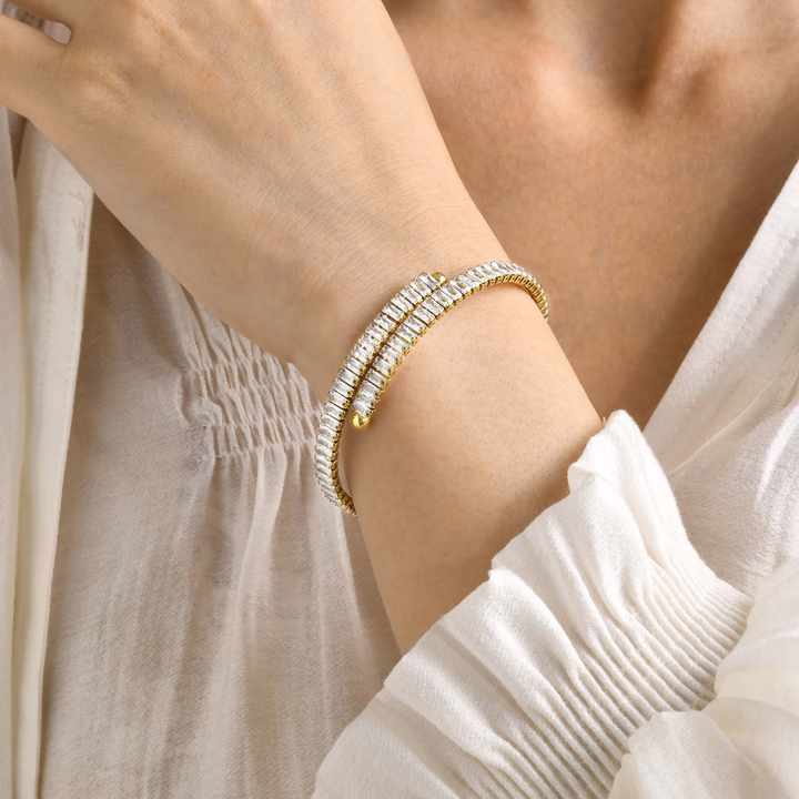 "Crystal Wrap" Armband
