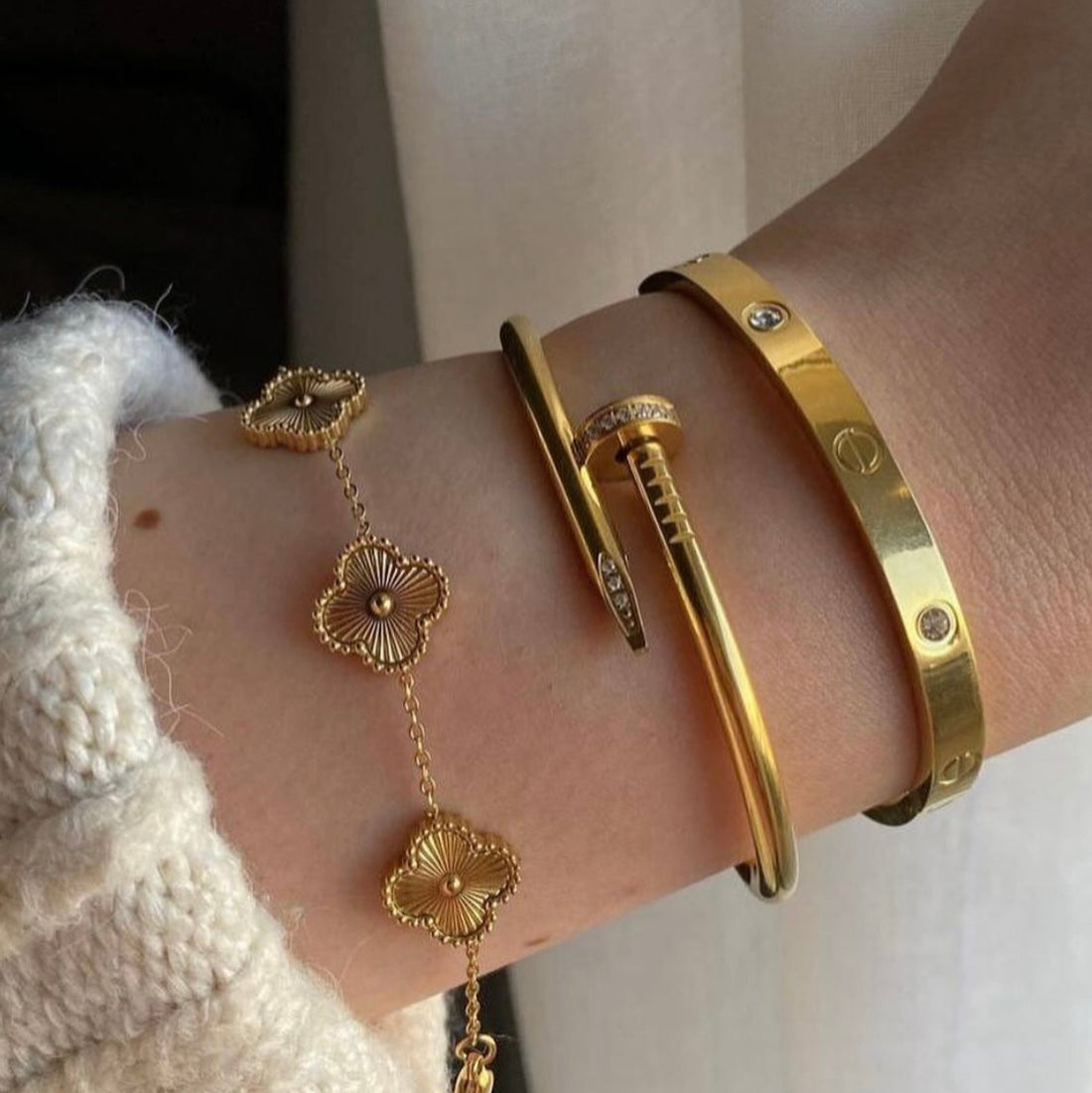 "Nailed" Armband