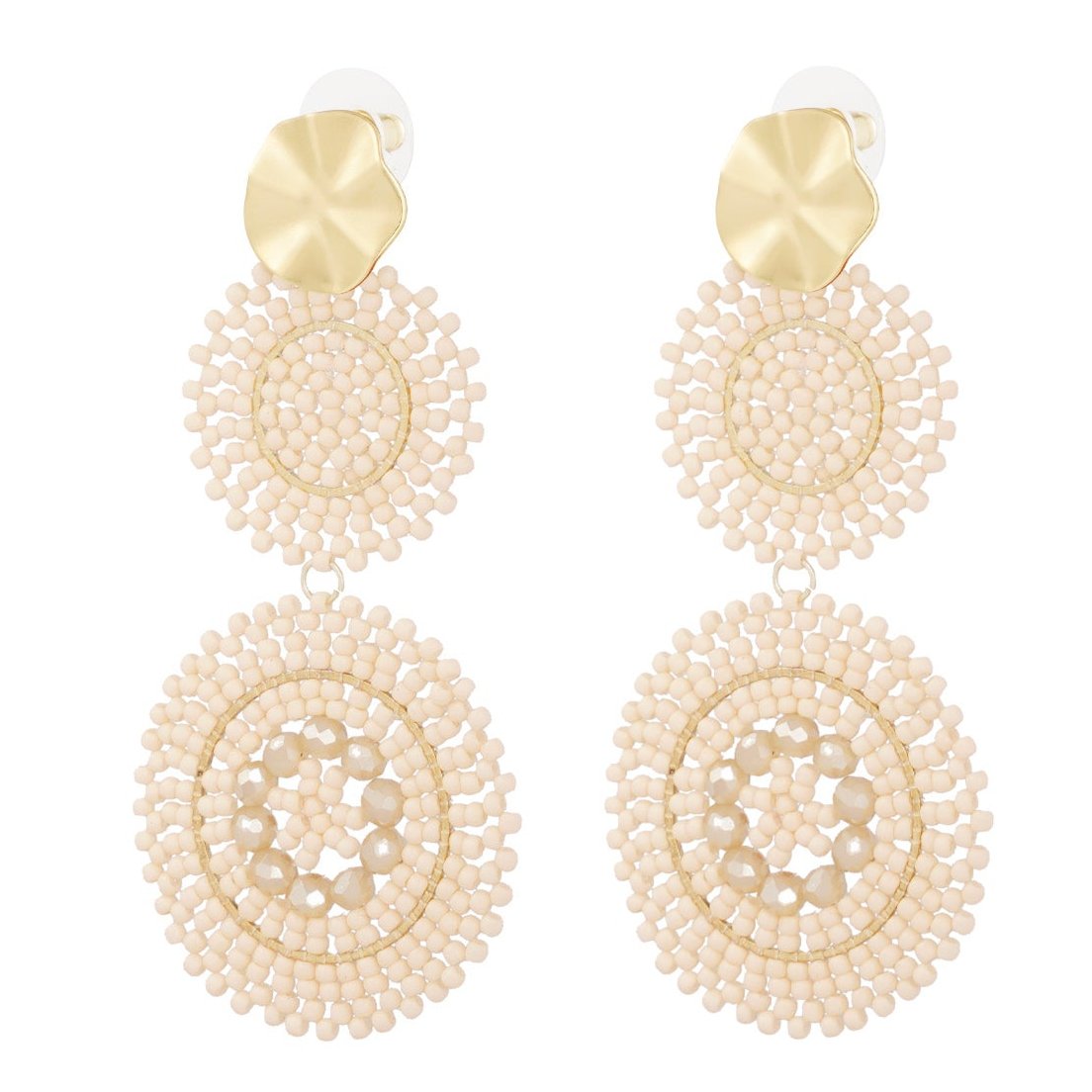 Earrings "sunflower"