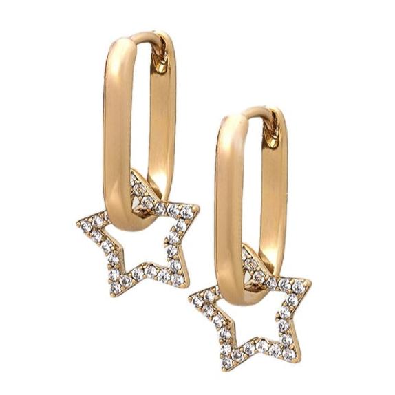 Earrings "Hula Star"