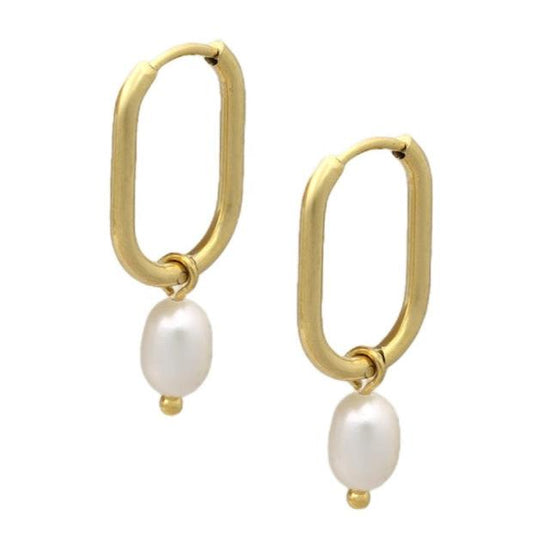 Earring "Hanging Pearls"