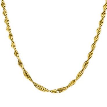 Necklace "Golden Grace"