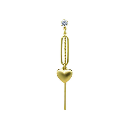 Heart earring "Eros"