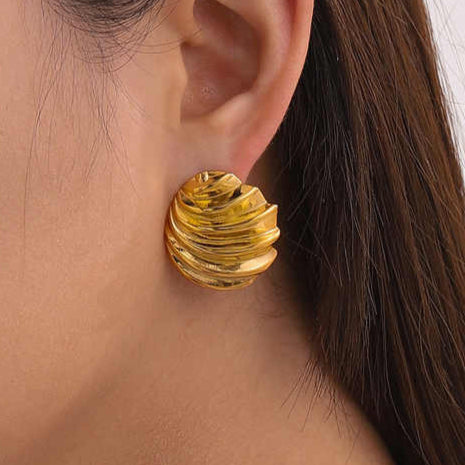 &quot;Golden Shells&quot; Ohrringe