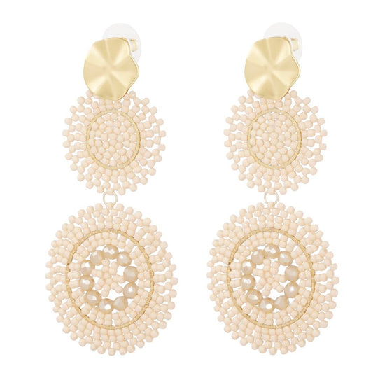 Earrings "sunflower"