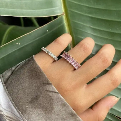 &quot;Passion Square&quot; verstellbarer Ring