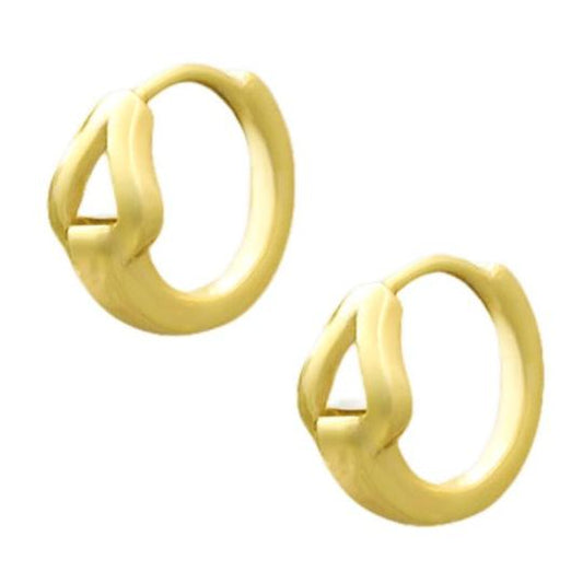 Hoop earrings "Apple Pie"