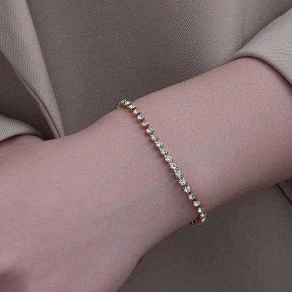 &quot;Krissy&quot; Armband mit Steinen
